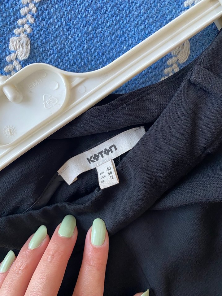 Kadın Koton Pilili Yüksek Bel Mini Şort - Görsel 2