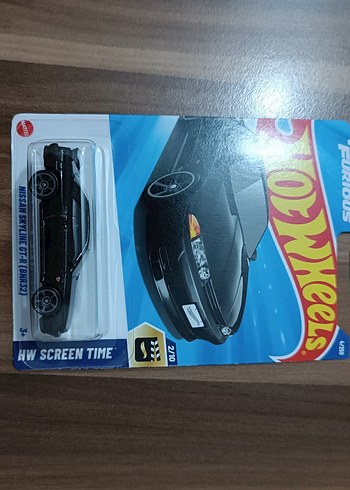 Siyah Hot Wheels Nissan Skyline GT-R Oyuncak Araba