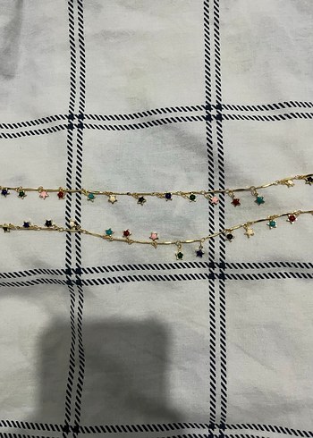 Gold Y kolye - Görsel 2