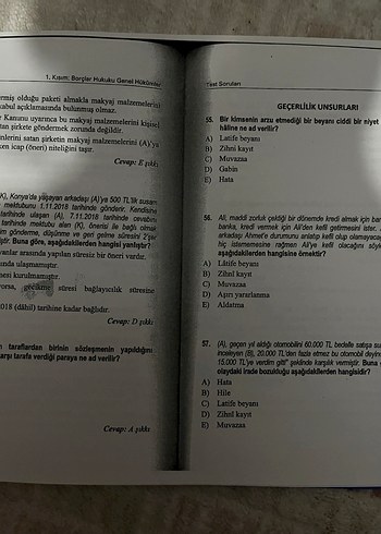 Borçlar Hukuku Kitabı - Görsel 2