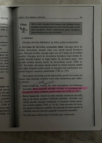 Borçlar Hukuku Kitabı - Görsel 4