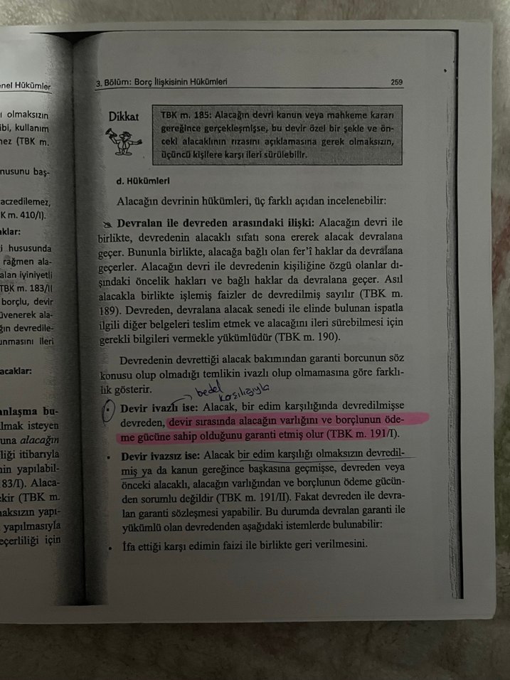 Borçlar Hukuku Kitabı - Görsel 4