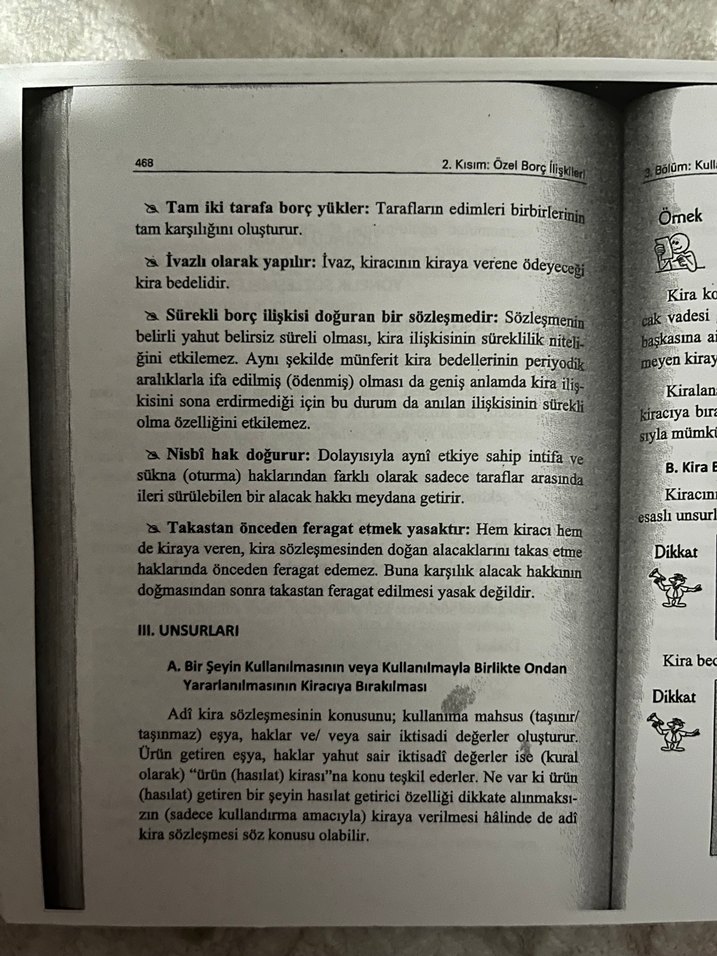 Borçlar Hukuku Kitabı - Görsel 3