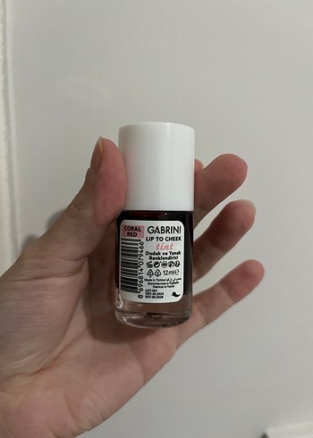 Gabrini Lip to Cheek Tint Likit Allık - Görsel 2