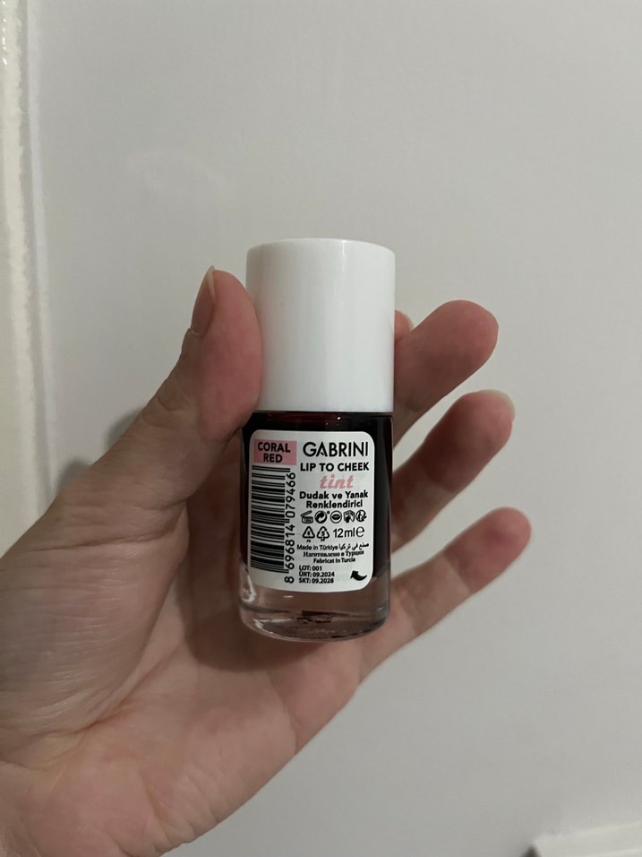 Gabrini Lip to Cheek Tint Likit Allık - Görsel 2