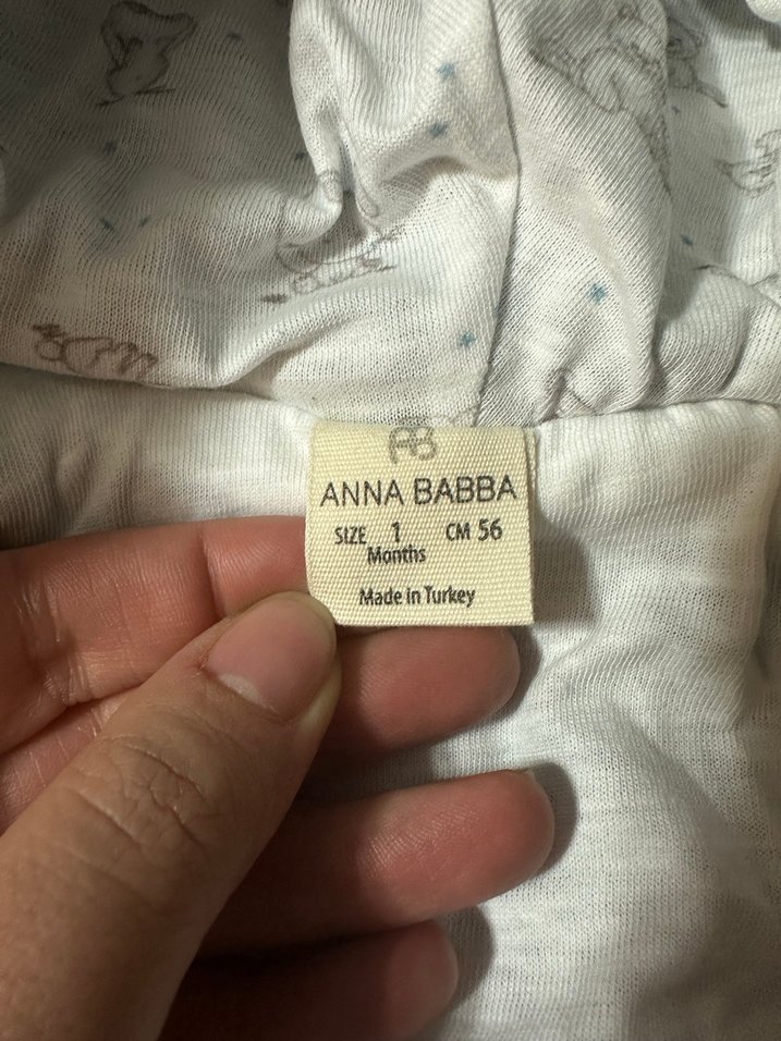 Mavi Peluş Bebek Tulumu Kulaklı - Görsel 4