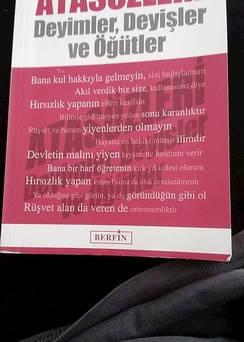 Lütfi Kaleli Atasözleri, Deyimler, Deyişler ve Öğütler