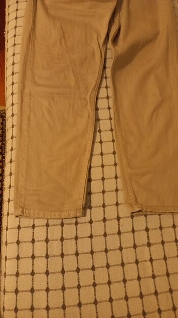 30 Beden ten rengi Renk Kot pantalon