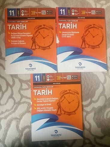 Tsunami Yayınları 11. sınıf Tarih Kavramsal Tarih Dergisi