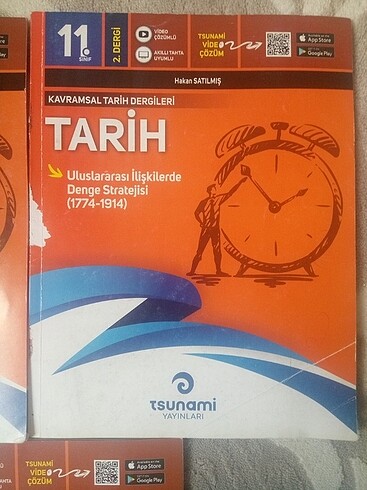 Beden Tsunami Yayınları 11. sınıf Tarih Kavramsal Tarih Dergisi