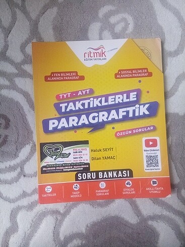 Ritmik Eğitim Yayınları Tyt-Ayt Taktiklerle Paragraftik