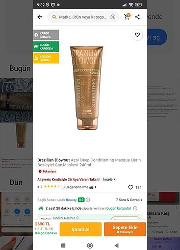 Saç bakımı maskesi  orijinal derinlemesine ital ürün - Görsel 2