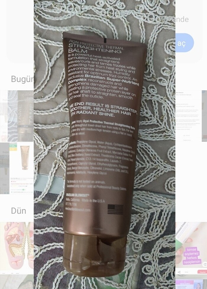 Saç bakımı maskesi  orijinal derinlemesine ital ürün - Görsel 5