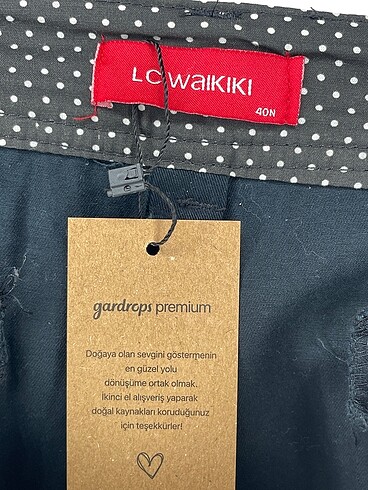 40 Beden lacivert Renk LC Waikiki Kumaş Pantolon %70 İndirimli.