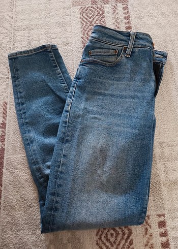 Rahat Kesim Mavi Kadın Denim Pantolon