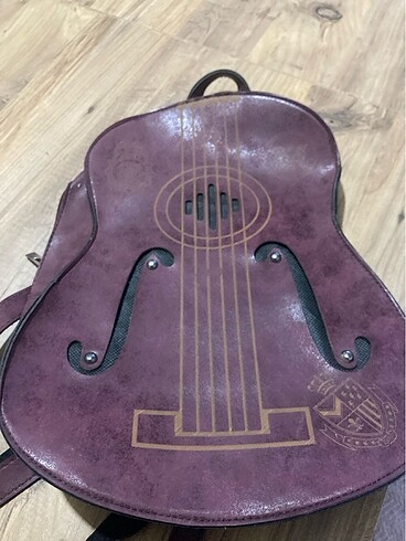 Gitar motifti çanta