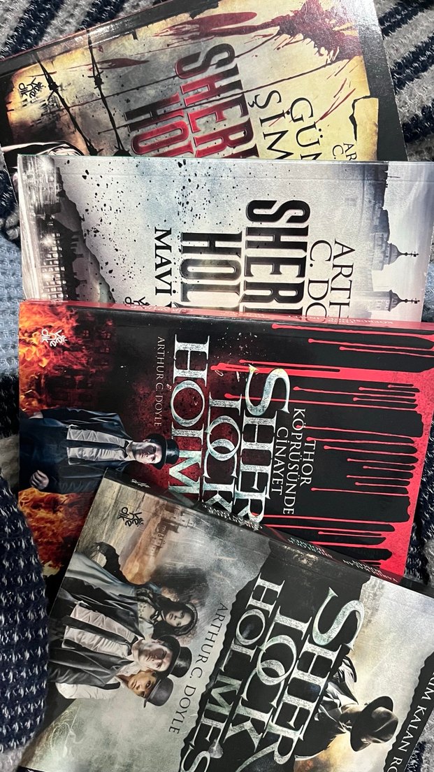 Sherlock Holmes ve Sir Arthur Conan Doyle Kitap Seti - Görsel 2