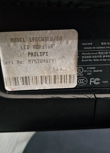 Philips geniş monitör  - Görsel 2