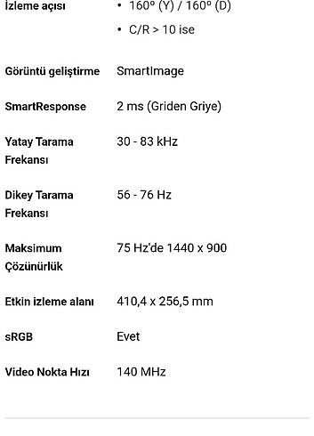 Philips geniş monitör  - Görsel 7