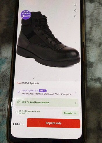 Siyah Erkek Bot - Görsel 6