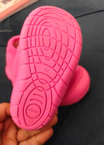 Kız Çocuk Pembe Sıcak Terlik - Görsel 3