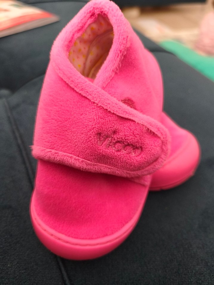 Kız Çocuk Pembe Sıcak Terlik - Görsel 4