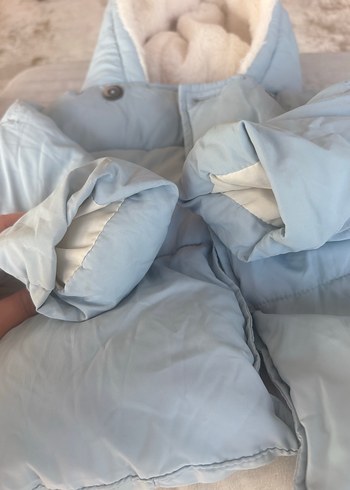 Mango Peluş Detaylı Bebek Kışlık Mont - Görsel 4