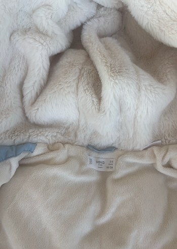 Mango Peluş Detaylı Bebek Kışlık Mont - Görsel 2