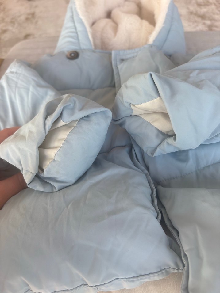 Mango Peluş Detaylı Bebek Kışlık Mont - Görsel 4