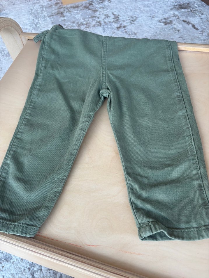 Düğmeli Erkek Kot Slopet Yeşil - Görsel 2