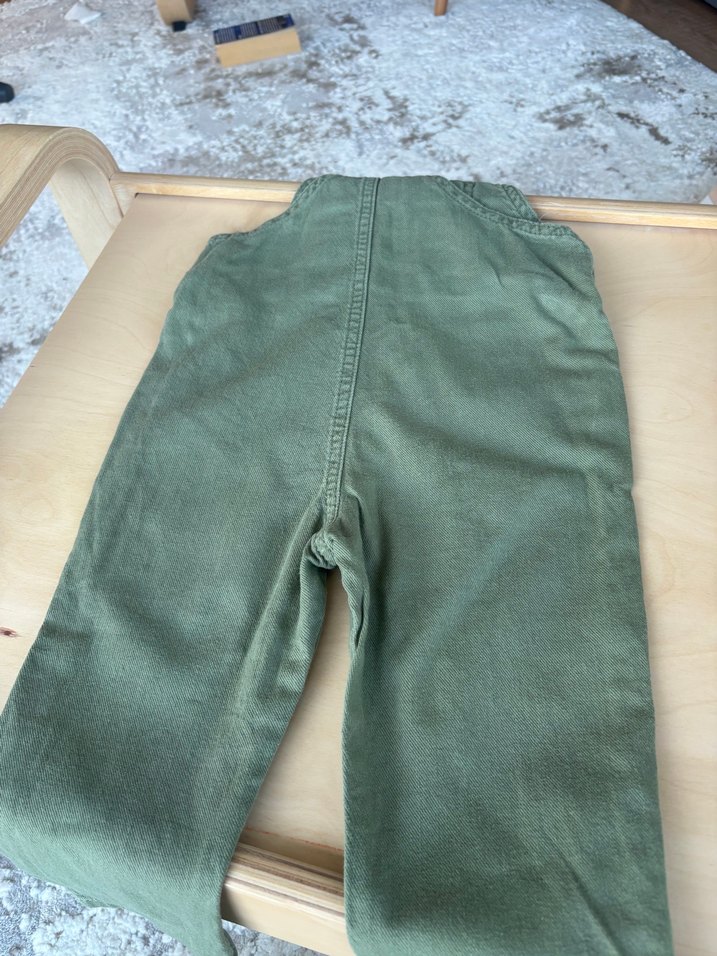 Düğmeli Erkek Kot Slopet Yeşil - Görsel 3