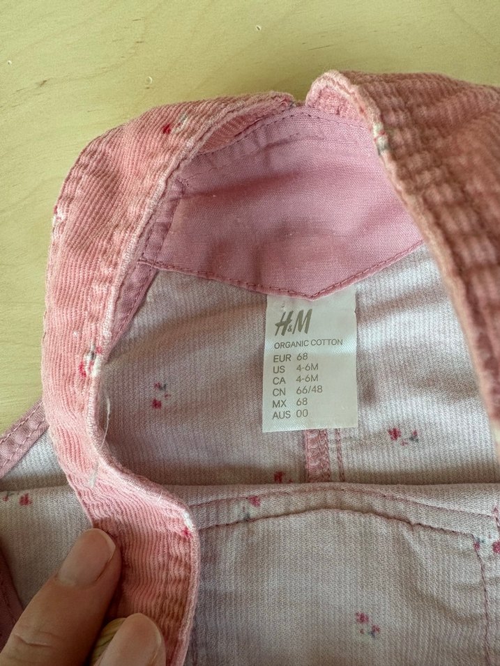 Pembe kadife kız ekbise - Görsel 3