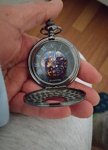 KRONEN SÖHNE  KÖSTEKLİ CEP SAATİ - Görsel 2