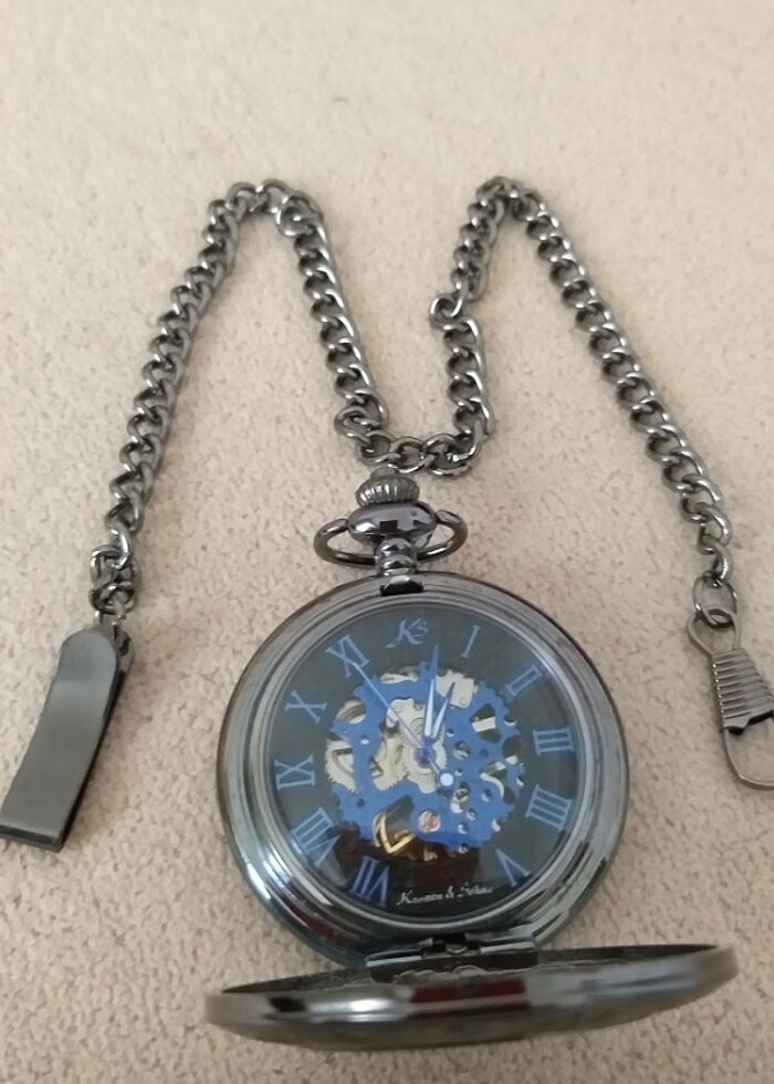 KRONEN SÖHNE  KÖSTEKLİ CEP SAATİ - Görsel 5