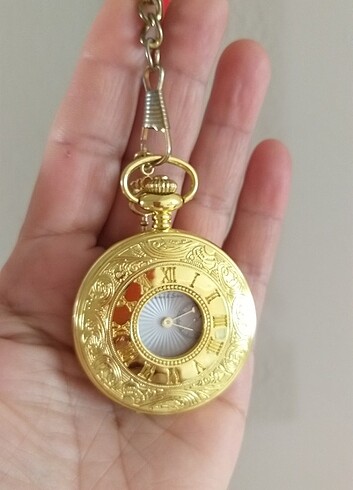 Antika köstekli cep saati - Görsel 3