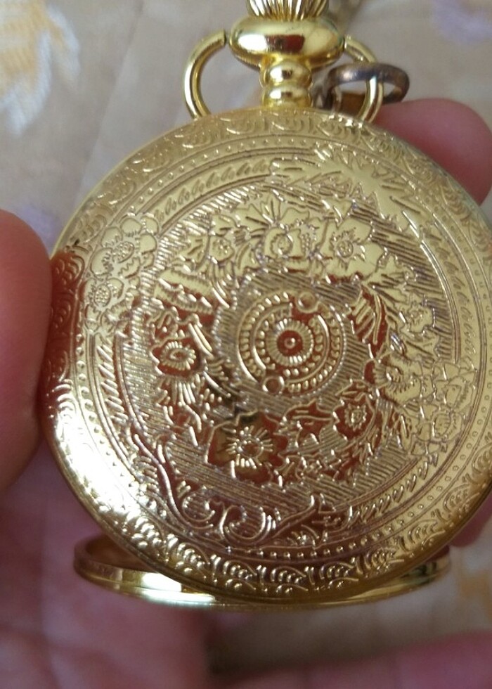 Antika köstekli cep saati - Görsel 2