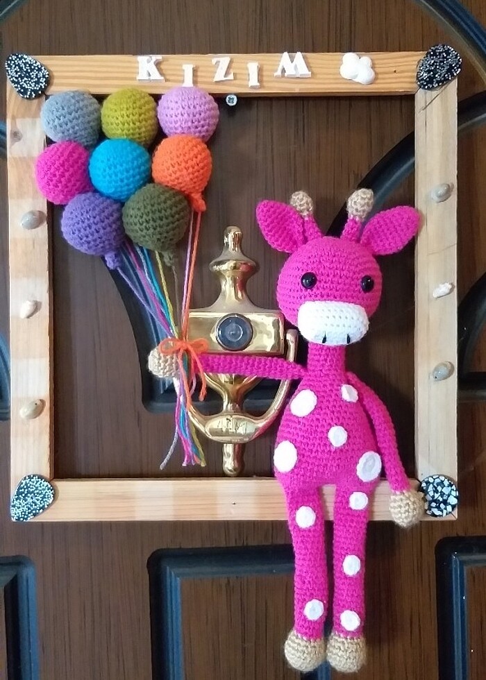 BEBEK ODASI KAPI VE DUVAR SÜSÜ  - Görsel 2