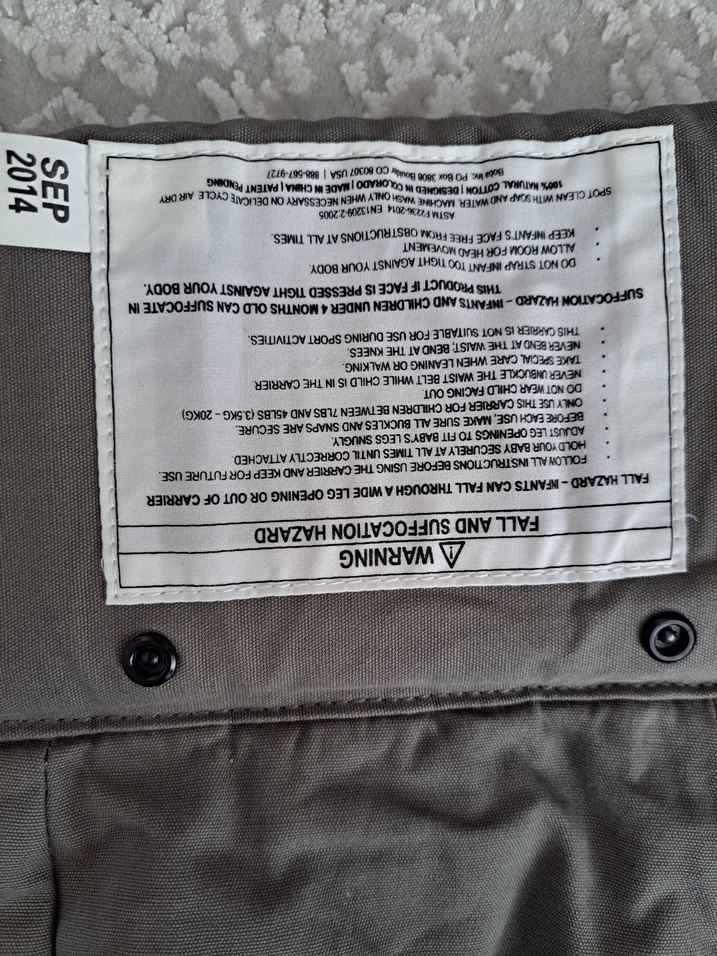 boba Camel Renkli Bebek Taşıyıcı - Görsel 4