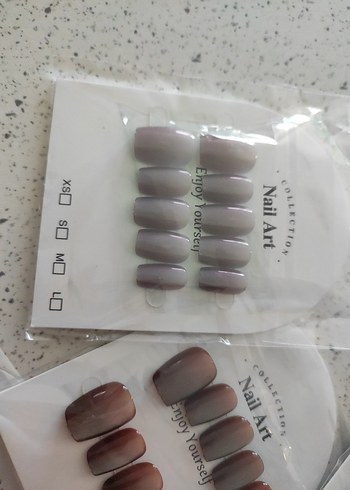 Pastel Renkli Çıkartma Tırnak Seti - Görsel 8