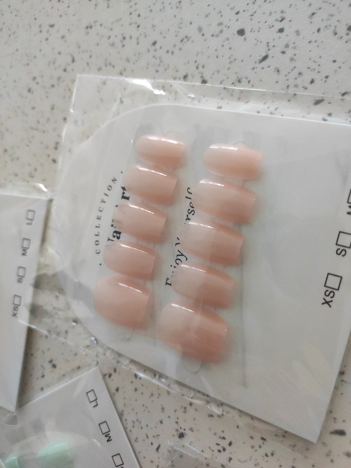 Pastel Renkli Çıkartma Tırnak Seti - Görsel 4