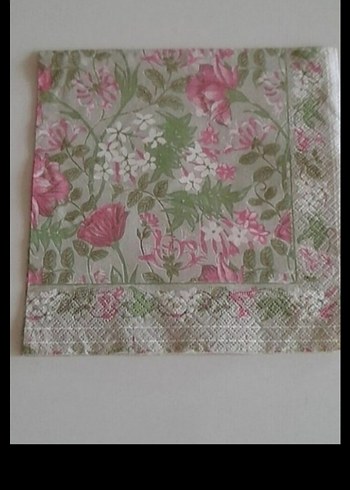 ACİL SATILIK...80 li yıllar peçete-Vintage - Görsel 5