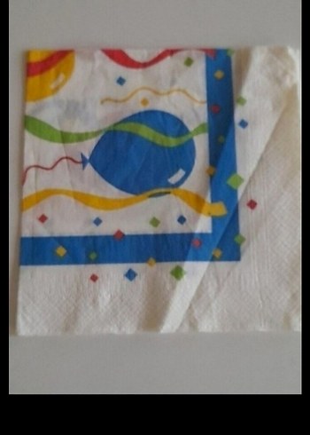 ACİL SATILIK...80 li yıllar peçete-Vintage - Görsel 11