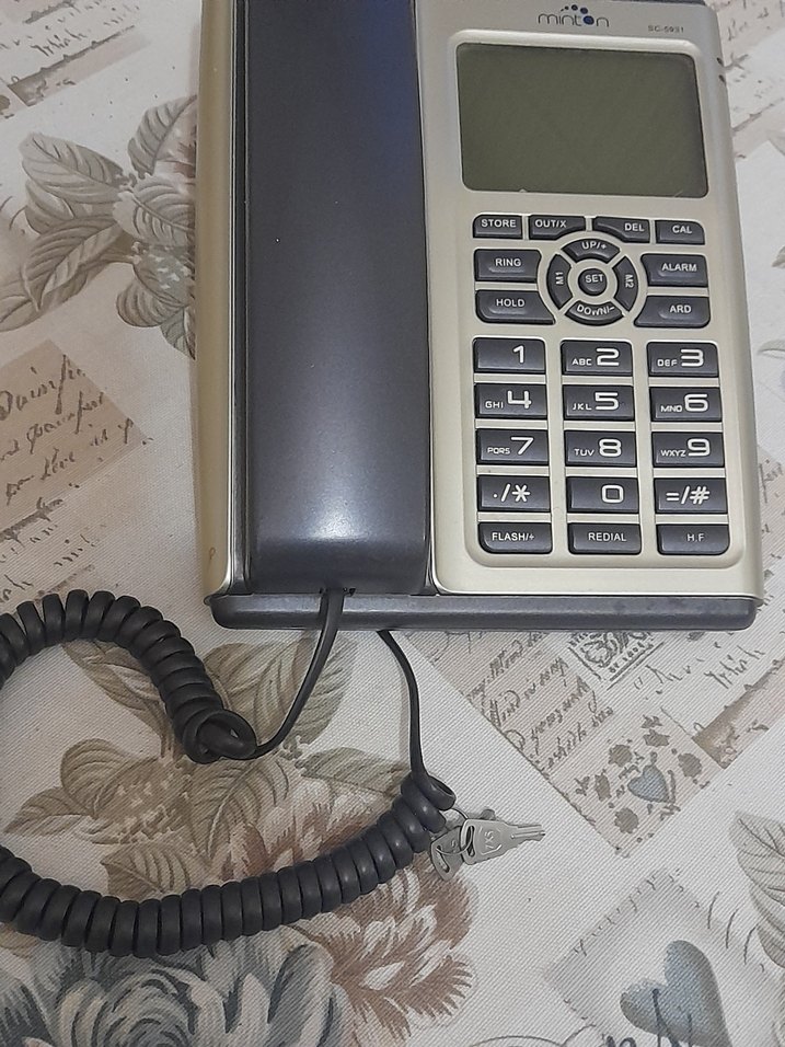 ACİL SATILIK...Minton SC5931 Telefon -vintage - Görsel 2