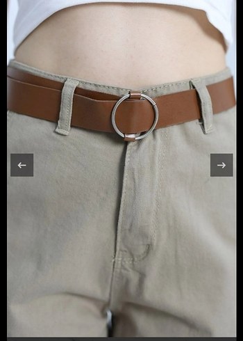 ACİL SATILIK...Kadın Bej Midi Bermuda Şort - Görsel 7