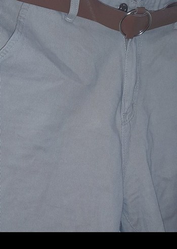 ACİL SATILIK...Kadın Bej Midi Bermuda Şort - Görsel 5