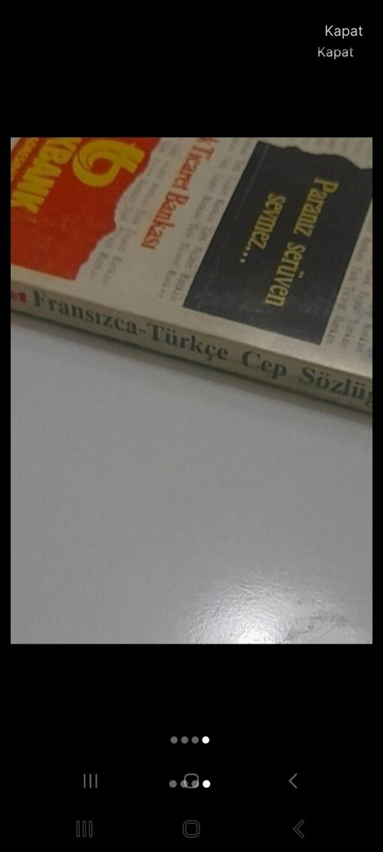 Milliyet Türkçe-Fransızca Cep Sözlüğü - Görsel 3