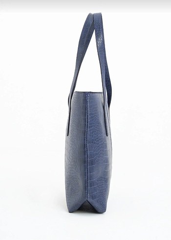 ACİL SATILIK.Kadın Kroko Desen Fermuarlı Büyük Çanta OmuzÇantası - Görsel 10