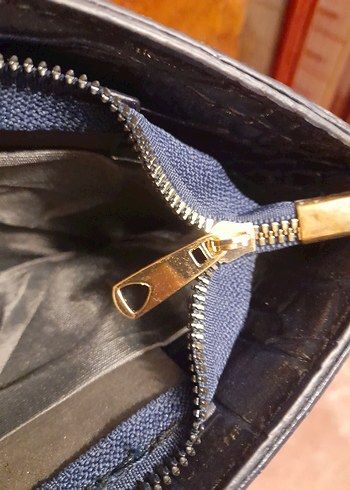 ACİL SATILIK.Kadın Kroko Desen Fermuarlı Büyük Çanta OmuzÇantası - Görsel 6