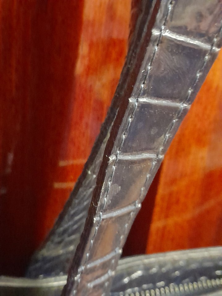 ACİL SATILIK.Kadın Kroko Desen Fermuarlı Büyük Çanta OmuzÇantası - Görsel 4