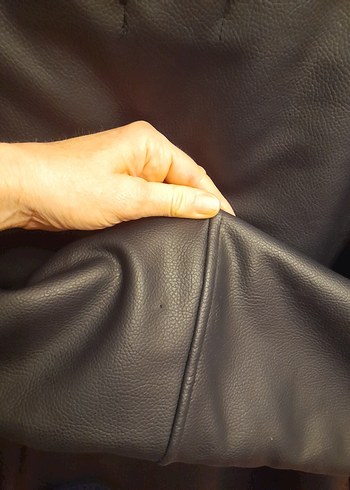 Giyim Dünyası Kadın Yan Fermuarlı İçi Yünlü Mont Lacivert - Görsel 11